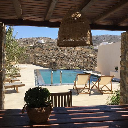 Вилла Aviola Mykonos Фтелия Экстерьер фото