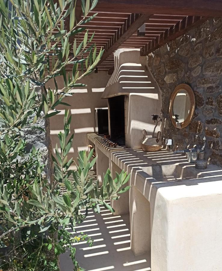 Вилла Aviola Mykonos Фтелия Экстерьер фото