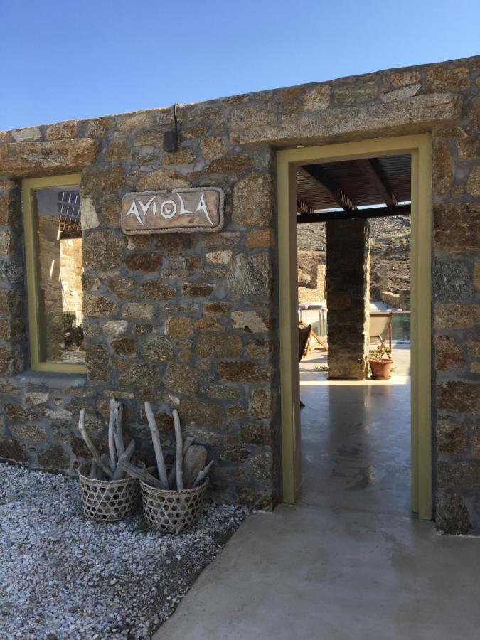Вилла Aviola Mykonos Фтелия Экстерьер фото