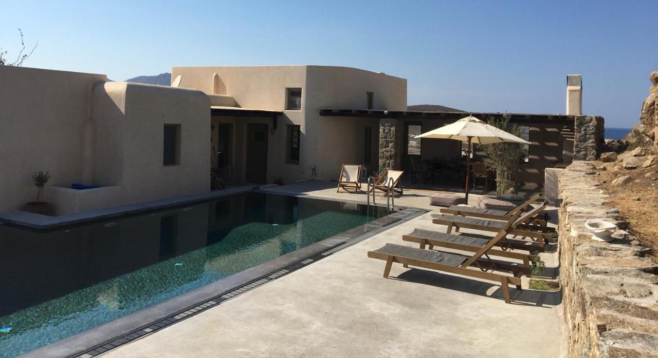 Вилла Aviola Mykonos Фтелия Экстерьер фото