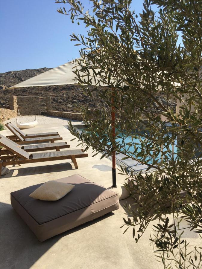 Вилла Aviola Mykonos Фтелия Экстерьер фото