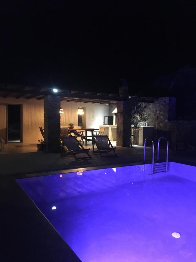 Вилла Aviola Mykonos Фтелия Экстерьер фото