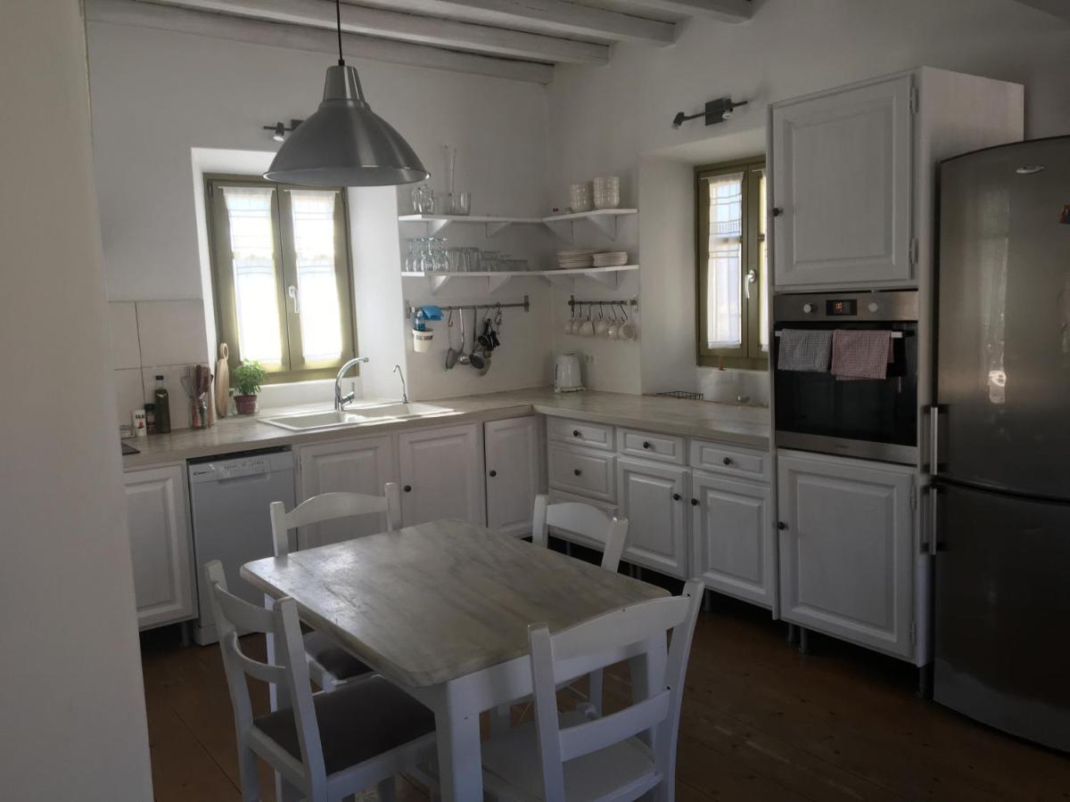 Вилла Aviola Mykonos Фтелия Экстерьер фото