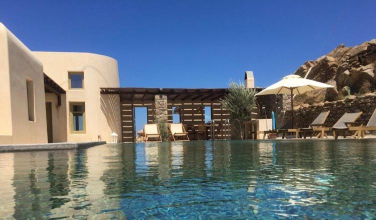Вилла Aviola Mykonos Фтелия Экстерьер фото